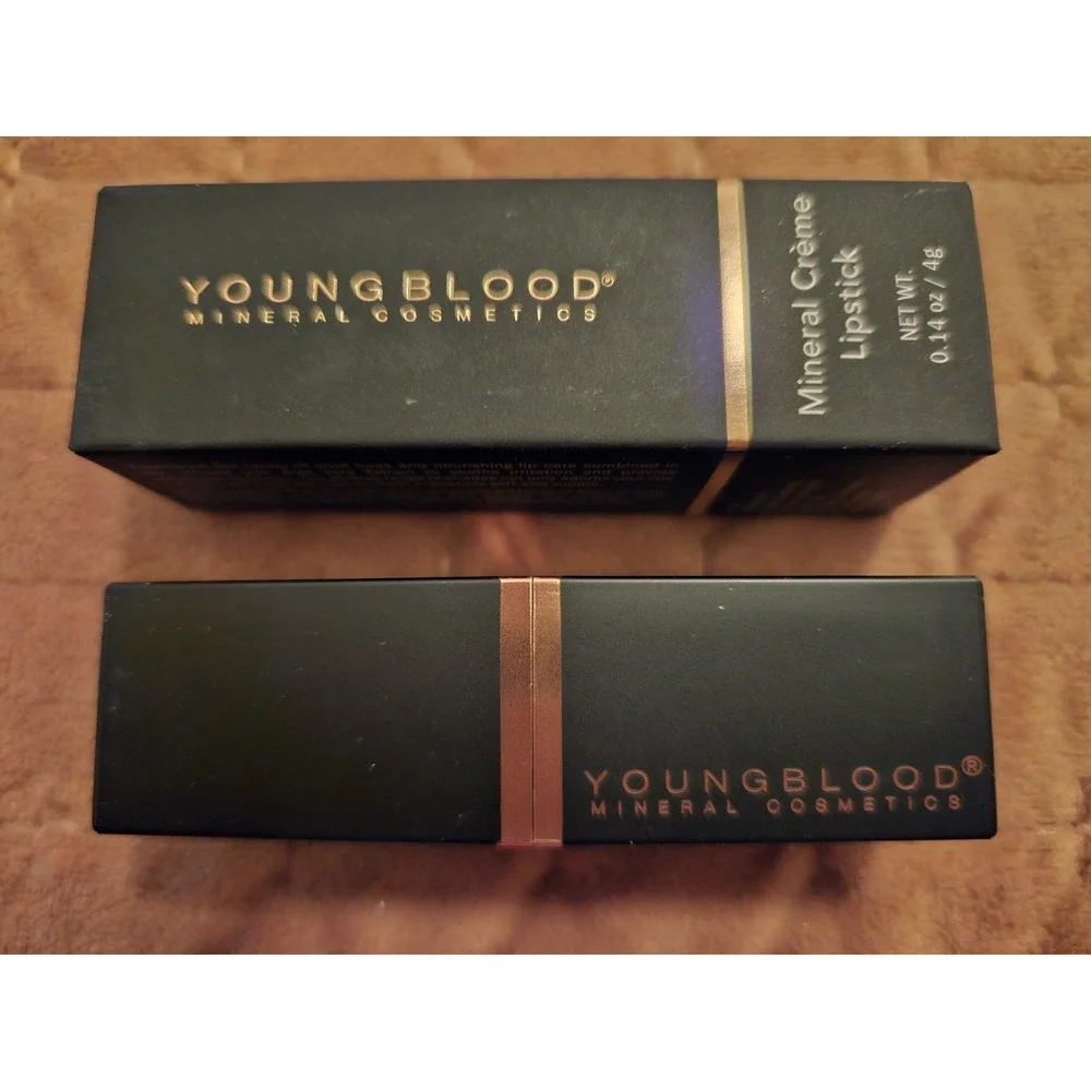 NIB Youngblood Mineral Cosmetics Mineral Creme Lipstick